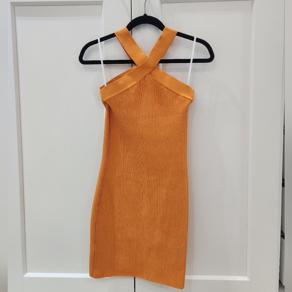 Aritzia Scult Knit Criss Cross Dress - Picture 4 of 7
